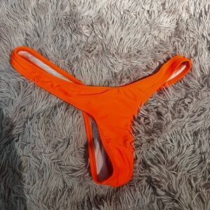 Vibrant Orange Bikini Bottom